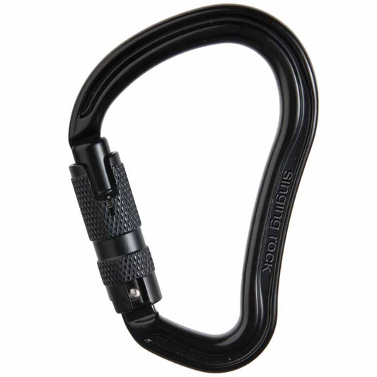 Karabinek wspinaczkowy Singing Rock Hector Triple Lock - Black