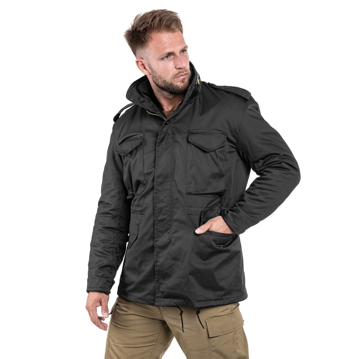 Kurtka Mil-Tec M65 Black