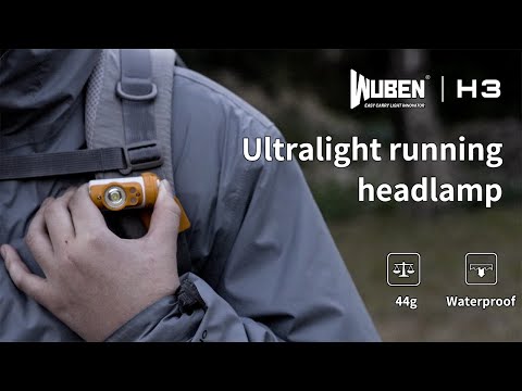 Latarka czołowa Wuben H3 Blue - 120 lumenów