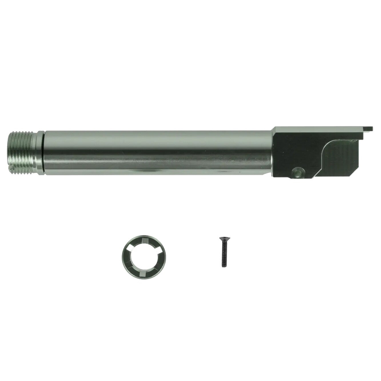Lufa zewnętrzna Nine Ball Non-Recoiling 2 Way Fixed do replik Tokyo Marui Glock G19 gen.4 - Szara