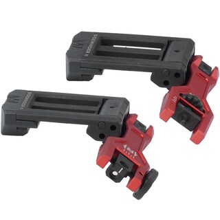 Składane przyrządy celownicze Strike Industries Sidewinder II BUIS Backup Iron Sights - Red