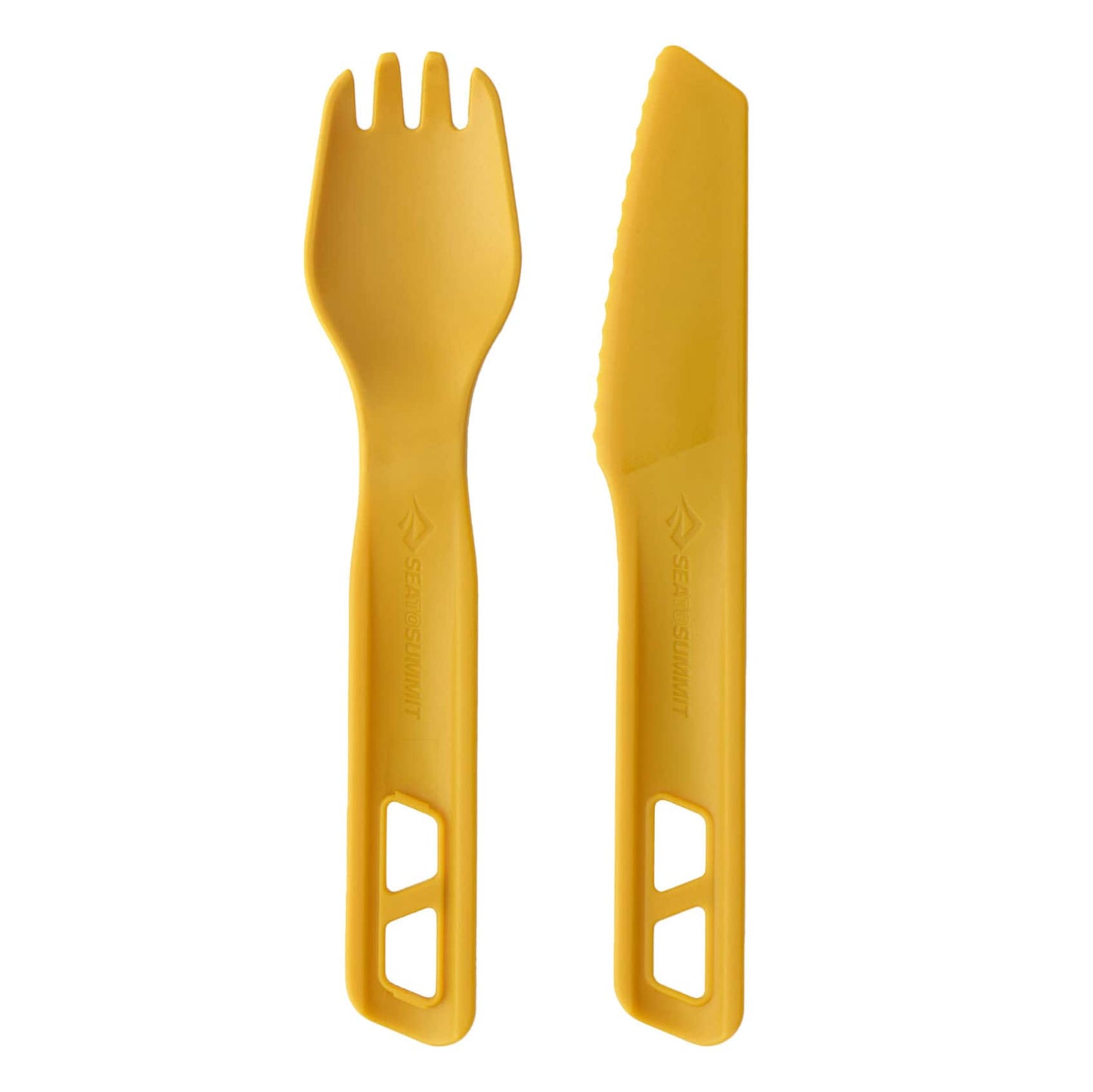Zestaw sztućców Sea To Summit Passage Cutlery Set 2P - Arrowwood Yellow