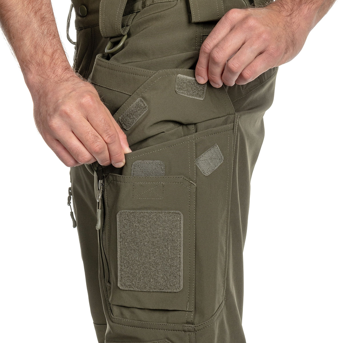 Spodnie Mil-Tec Softshell Assault Waterproof - Ranger Green