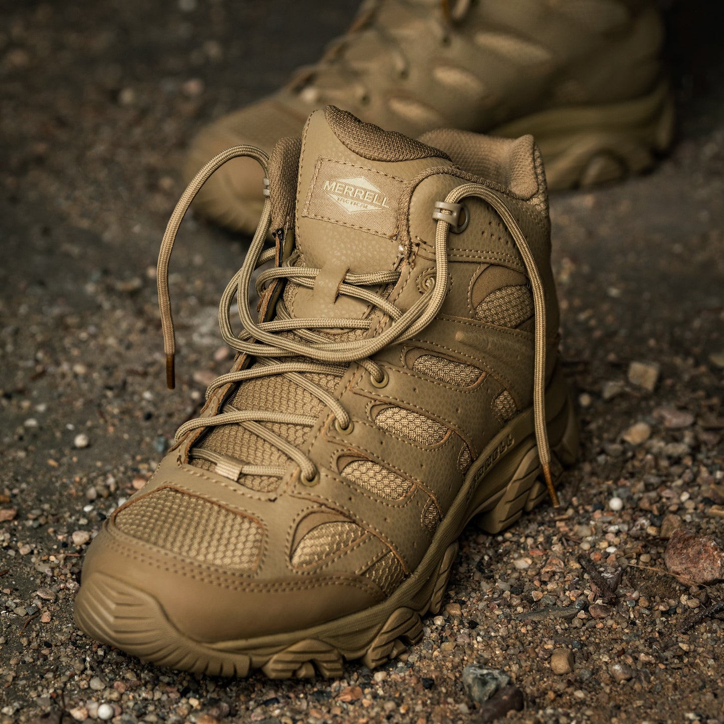 Buty Merrell MOAB 3 Mid Tactical Waterproof - Dark Coyote