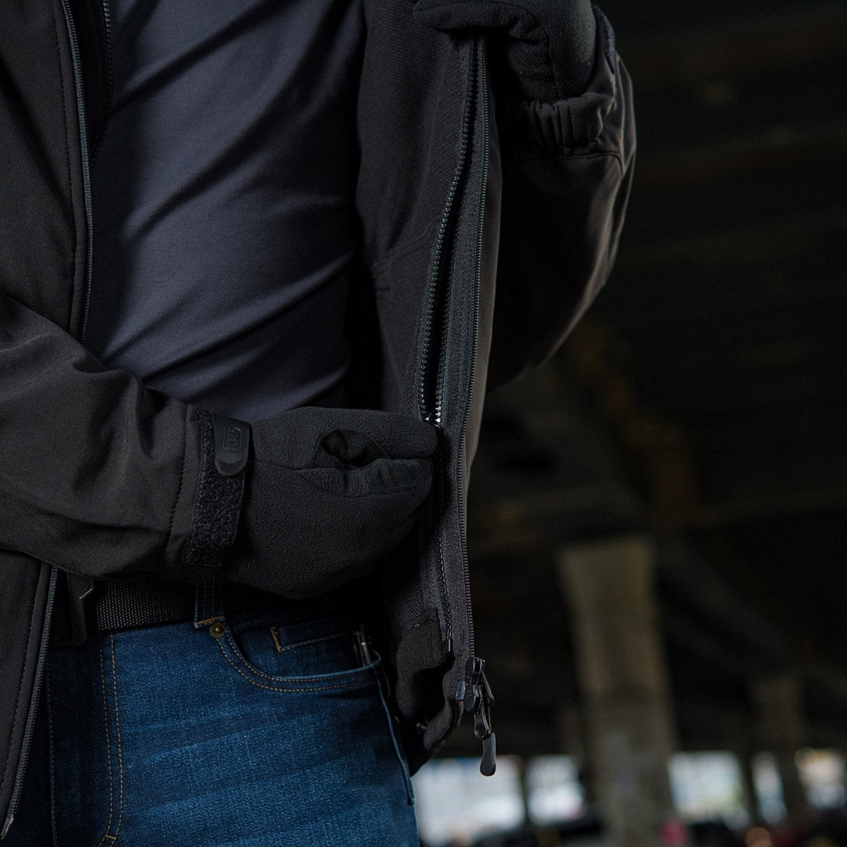 Kurtka M-Tac Softshell z podpinką - Black