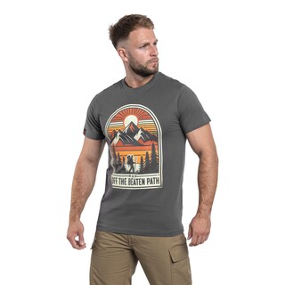 Koszulka T-shirt Voyovnik Off The Beaten Path - Szara
