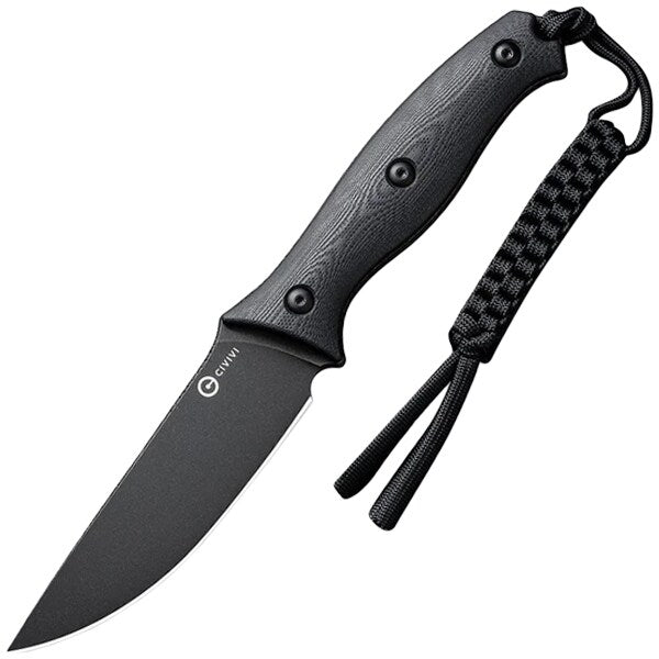 Nóż Civivi Stormridge Black Stonewashed Nitro-V G10 - Black