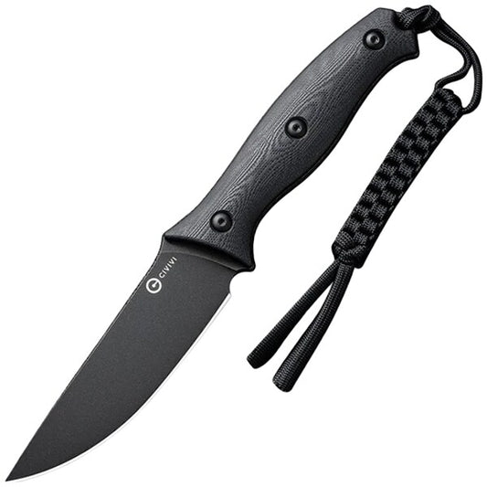 Nóż Civivi Stormridge Black Stonewashed Nitro-V G10 - Black