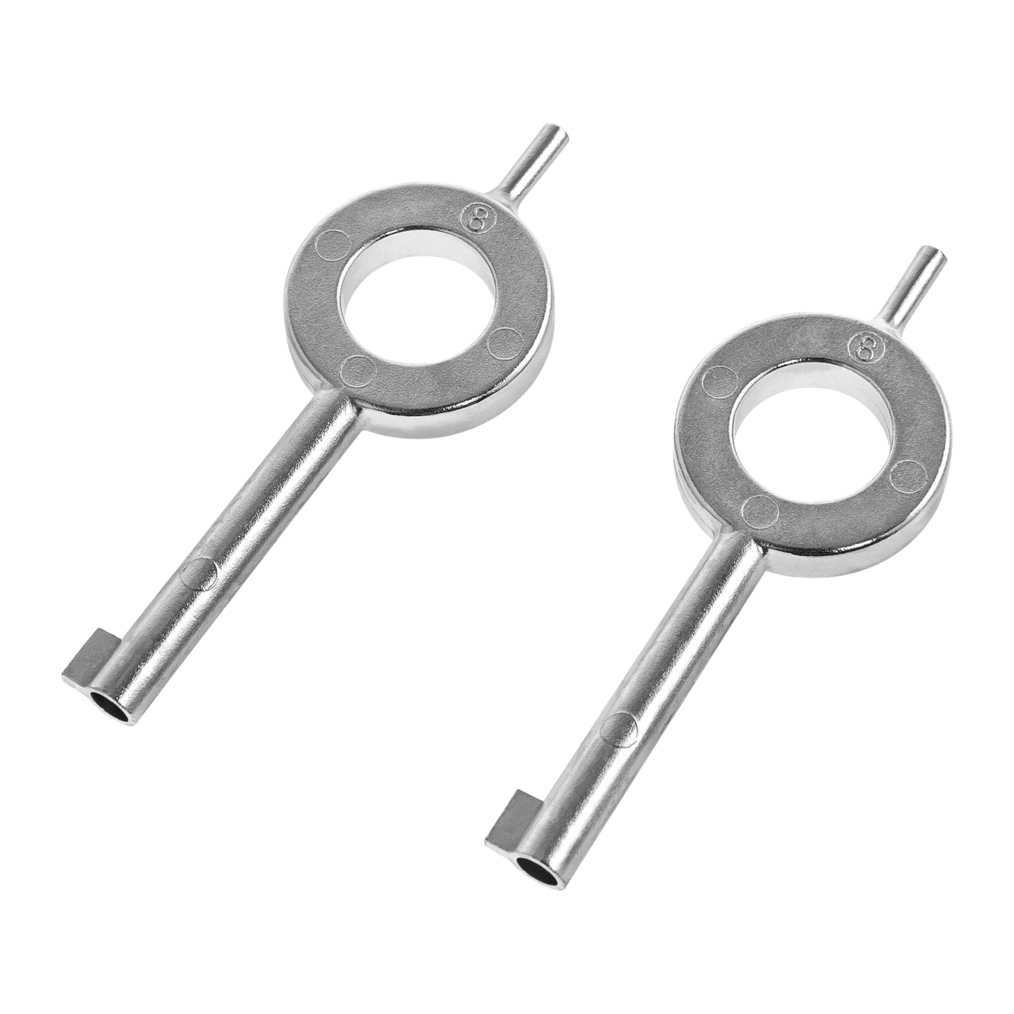 Kajdanki łańcuszkowe Alcyon Chain Steel Double Sided Double Lock - Srebrne