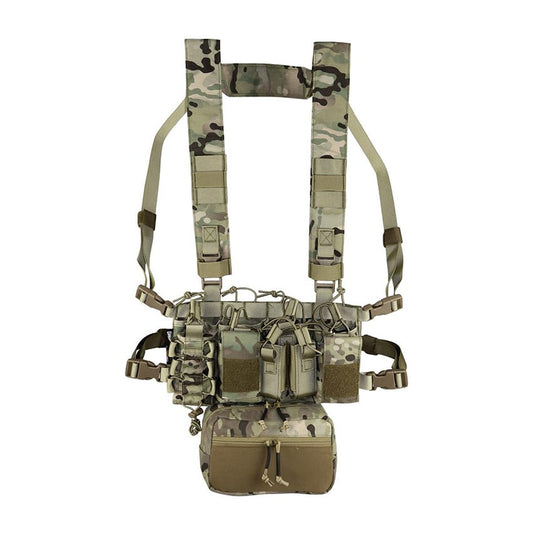 Kamizelka taktyczna Camo Military Gear Storm Chest Rig - Arid MC Camo