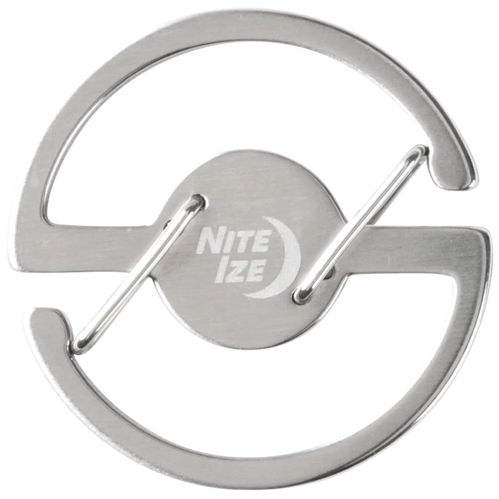 Karabińczyk Nite Ize Medallion Key Carabiner - Silver