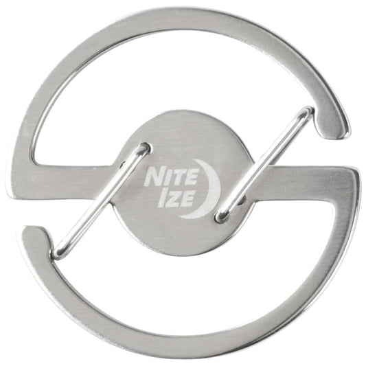 Karabińczyk Nite Ize Medallion Key Carabiner - Silver