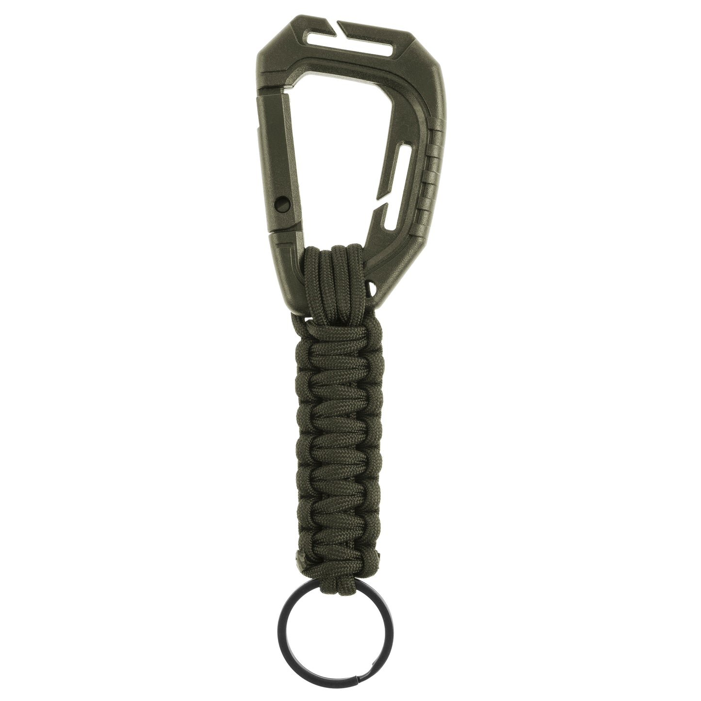 Brelok Mil-Tec Paracord z karabinczykiem MOLLE - Olive