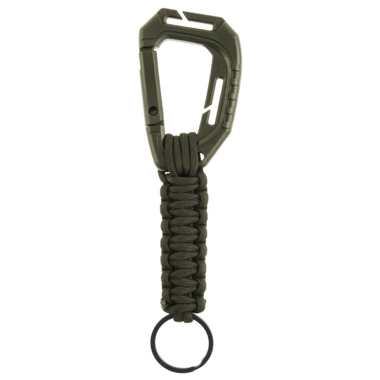 Brelok Mil-Tec Paracord z karabinczykiem MOLLE - Olive