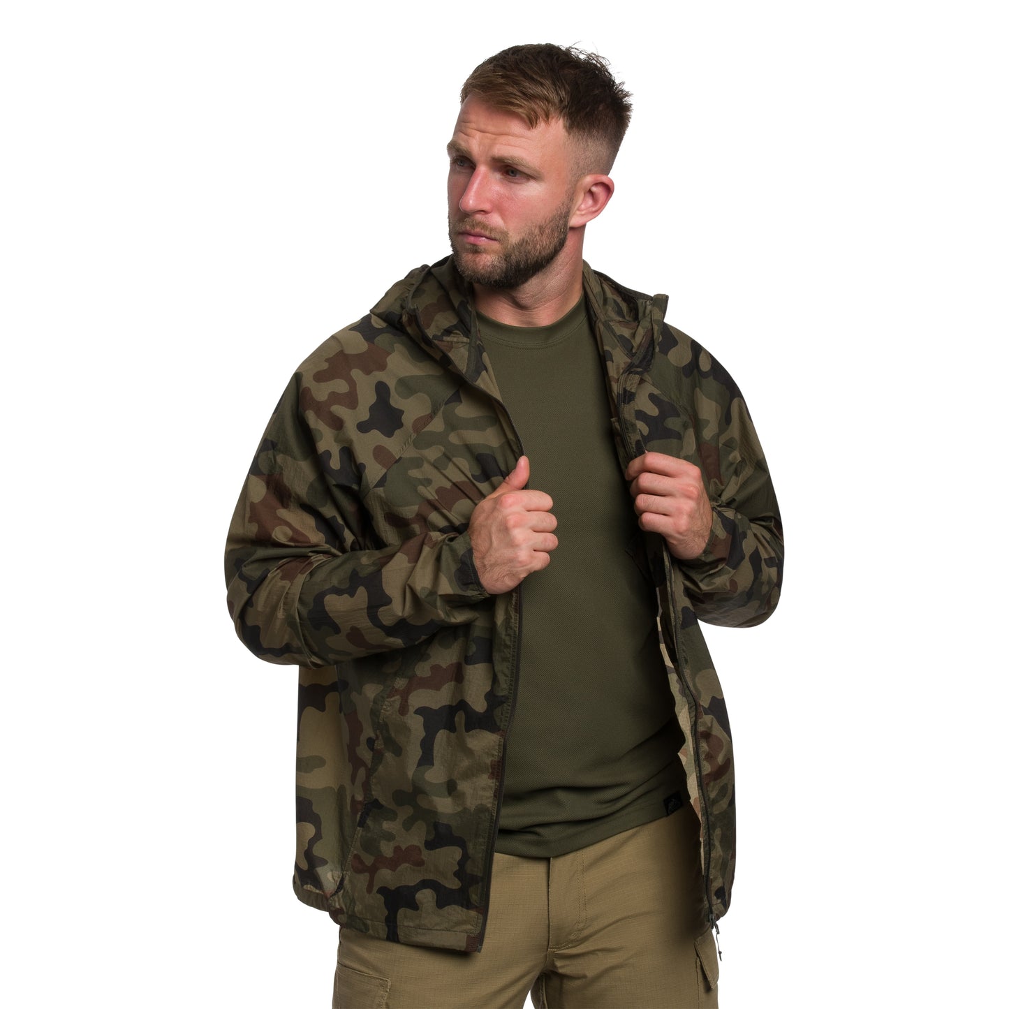 Kurtka Helikon Tramontane WindPack - wz.93 Pantera PL Woodland