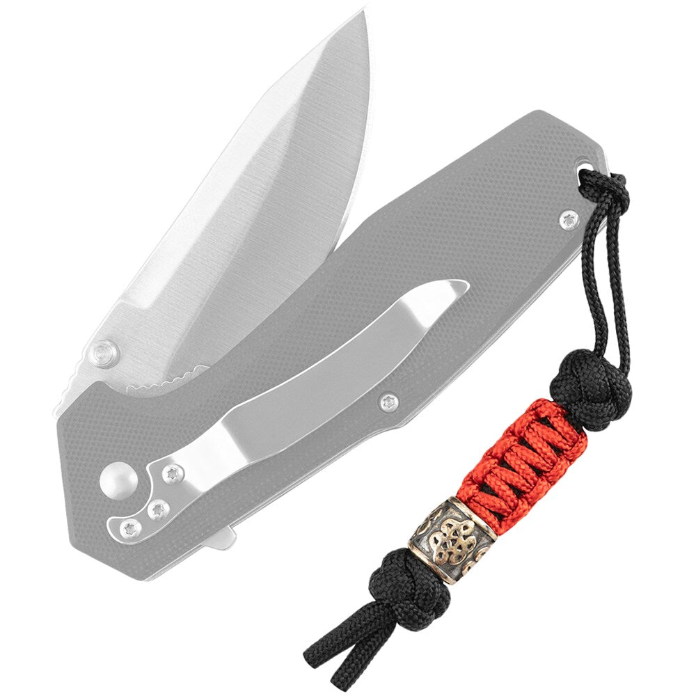 Brelok M-Tac Scandinavian Small Chiński Węzeł - Black/Red