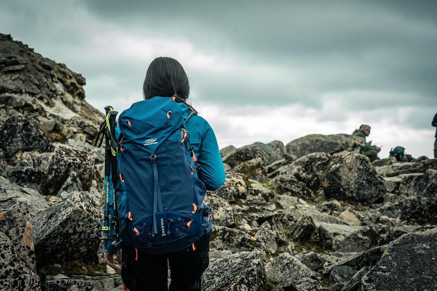 Plecak Highlander Outdoor Vulkan 45 l - Navy Blue