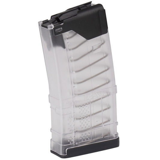 Magazynek 20 nabojowy Lancer L5AWM20 kal. 5,56 x 45 mm/.223 do karabinków AR15/M4/HK416 - Translucent Clear
