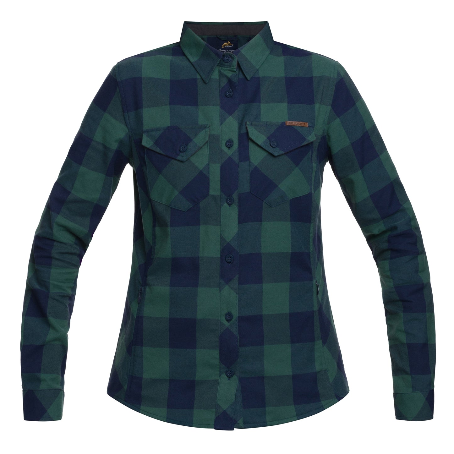 Koszula damska Helikon Marigold - Moss Green Checkered