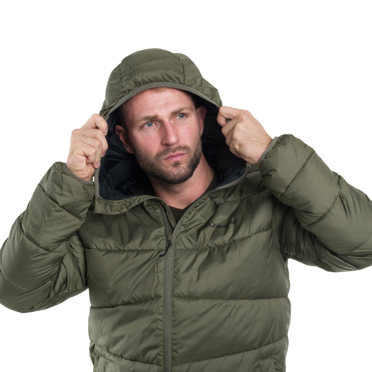 Kurtka Columbia Fivemile Butte II Hooded - Stone Green
