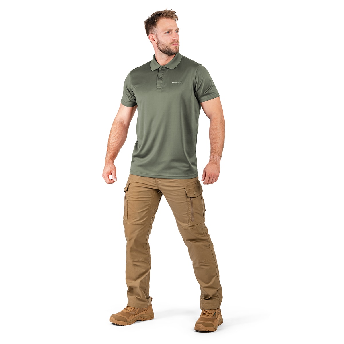 Koszulka Polo Pentagon Anassa - Camo Green