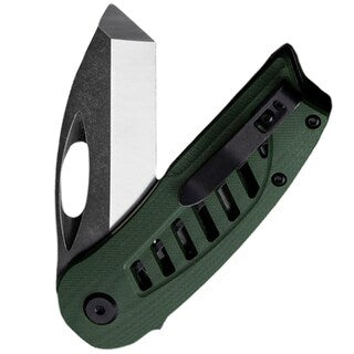 Nóż składany Bestech Explorer - Olive/Satin Stonewash