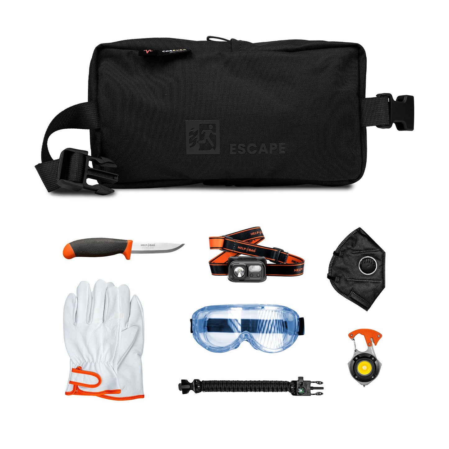 Zestaw awaryjny Help Bag Max - Shadow Black