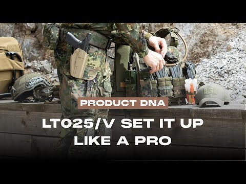 Kamizelka taktyczna Lindnerhof Quick Releasable Plate Carrier LT025/V A1 - Stone Grey