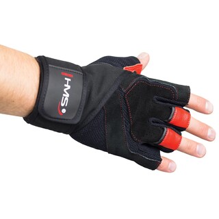 Rękawice na siłownię HMS RST01 - Black/Red