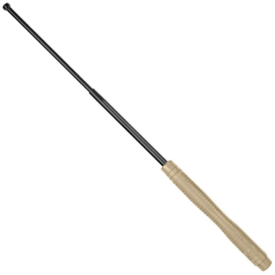 Pałka teleskopowa ESP Ergonomic hartowana 23" - Black/Khaki