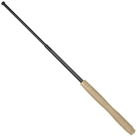 Pałka teleskopowa ESP Ergonomic hartowana 23" - Black/Khaki