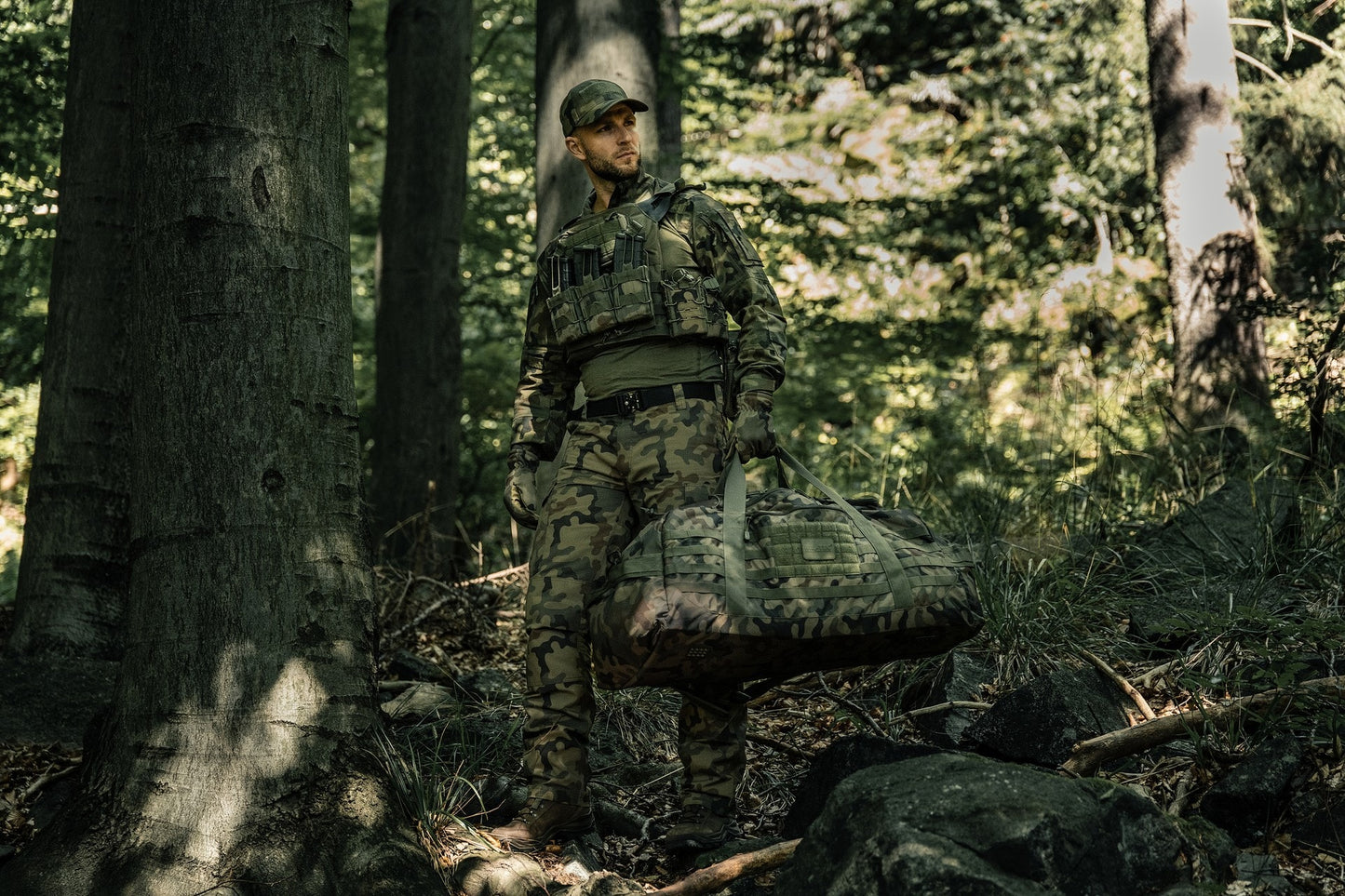 Kamizelka taktyczna Mil-Tec Plate Carrier Gen. 2 Olive