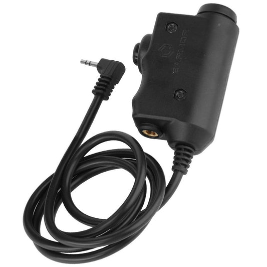 Moduł PTT Military M51-M1 Earmor do zestawów słuchawkowych - wtyk motorola 1-pin