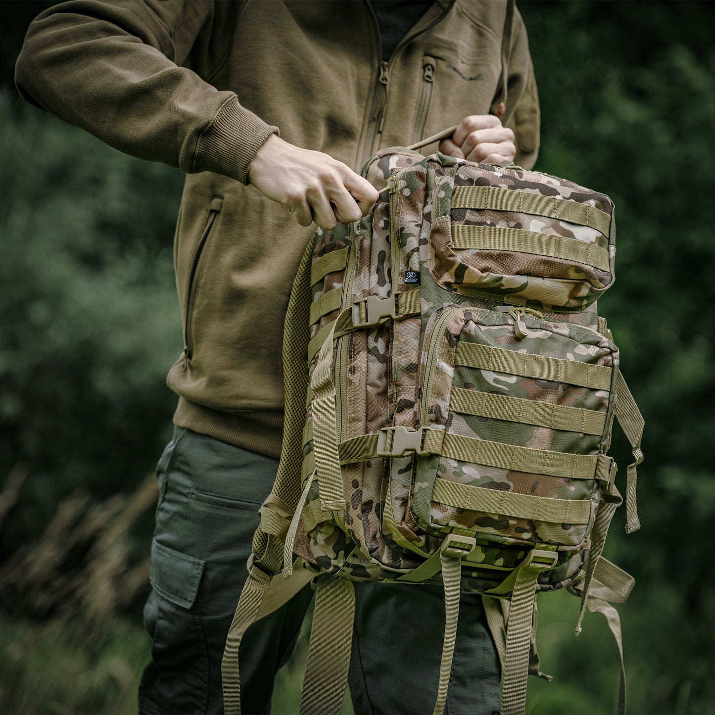 Plecak Brandit US Cooper 40 l MC Camo