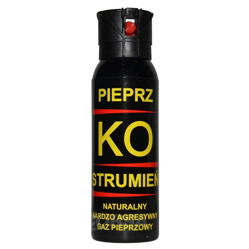 Gaz pieprzowy na zwierzęta Klever KO JET 100 ml - strumień (DE)
