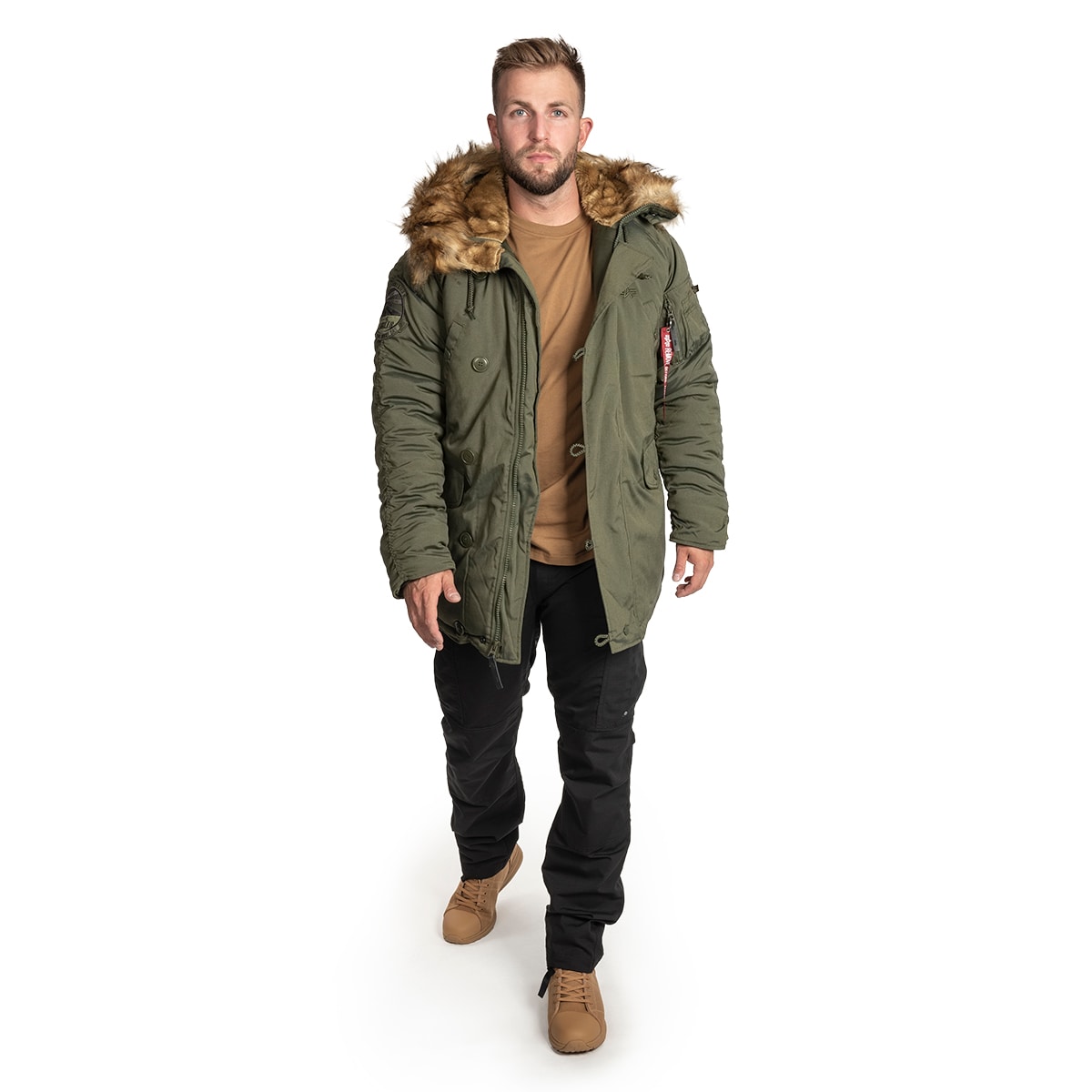Kurtka Alpha Industries Explorer - Dark Green
