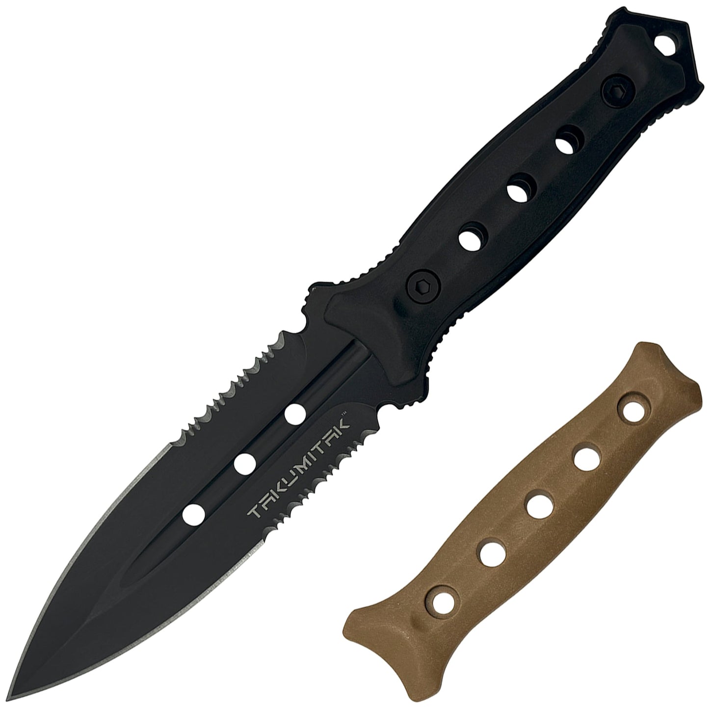 Sztylet Takumitak Unrestricted - Black/Coyote Brown