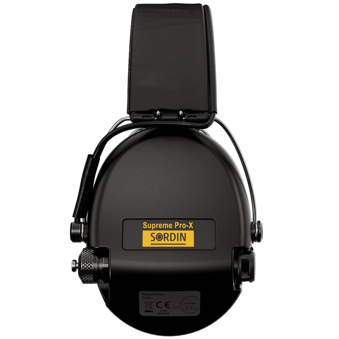 Ochronniki słuchu aktywne Sordin Supreme Pro-X LED - Black