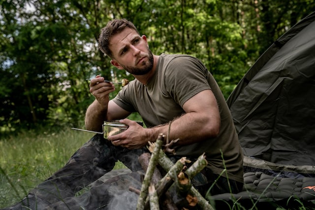 Koszulka T-shirt Mil-Tec - Stone Grey/Olive