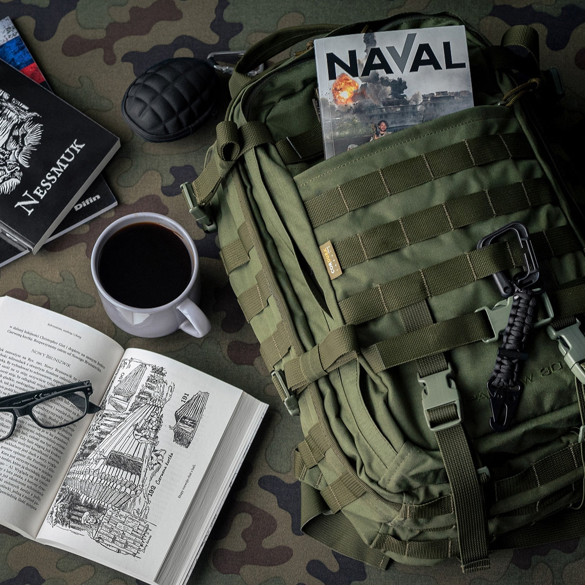 Plecak Wisport Sparrow II 30 l - Olive Green