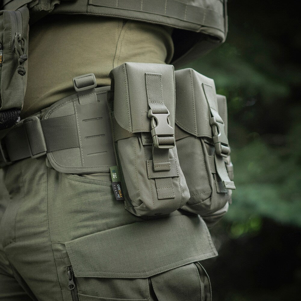 Ładownica Fastex M-Tac na 2 magazynki karabinowe - Ranger Green
