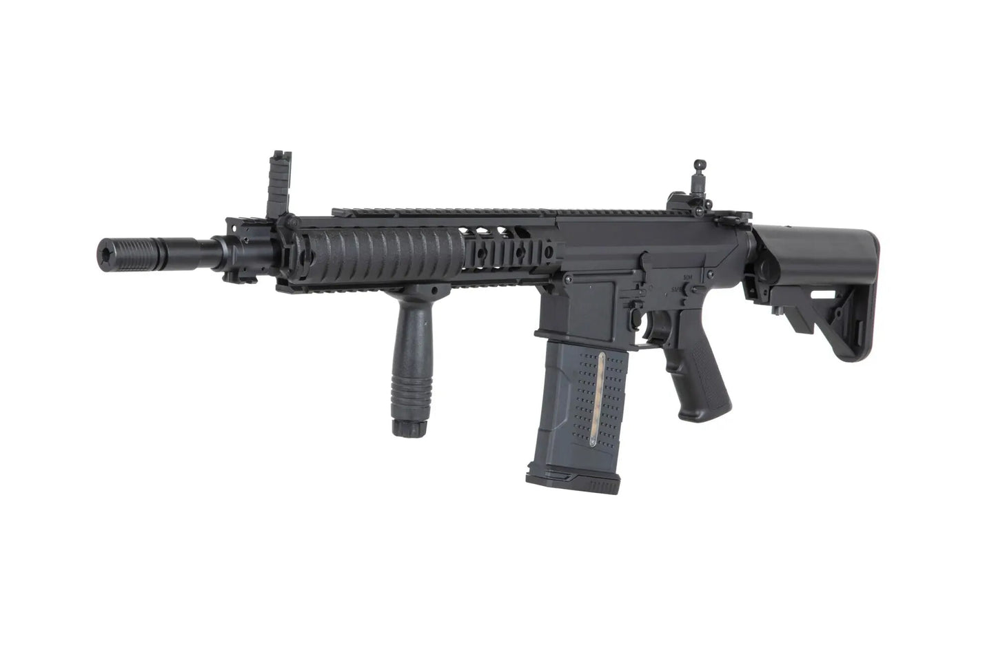 Karabin wyborowy AEG A&K SR25K-P-N z polimerową kolbą - Black