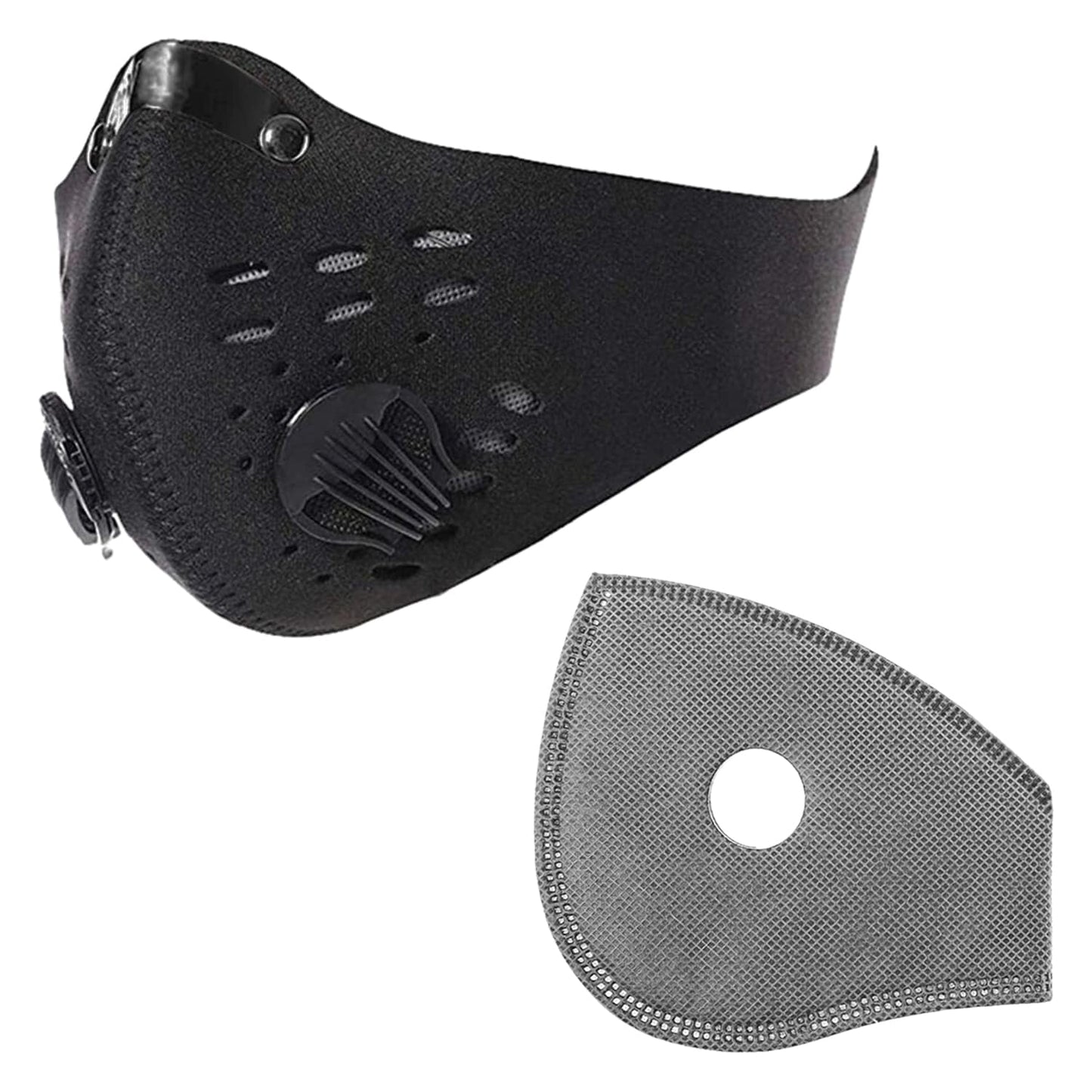 Maska antysmogowa neoprenowa + filtr N99 Maraton - zestaw
