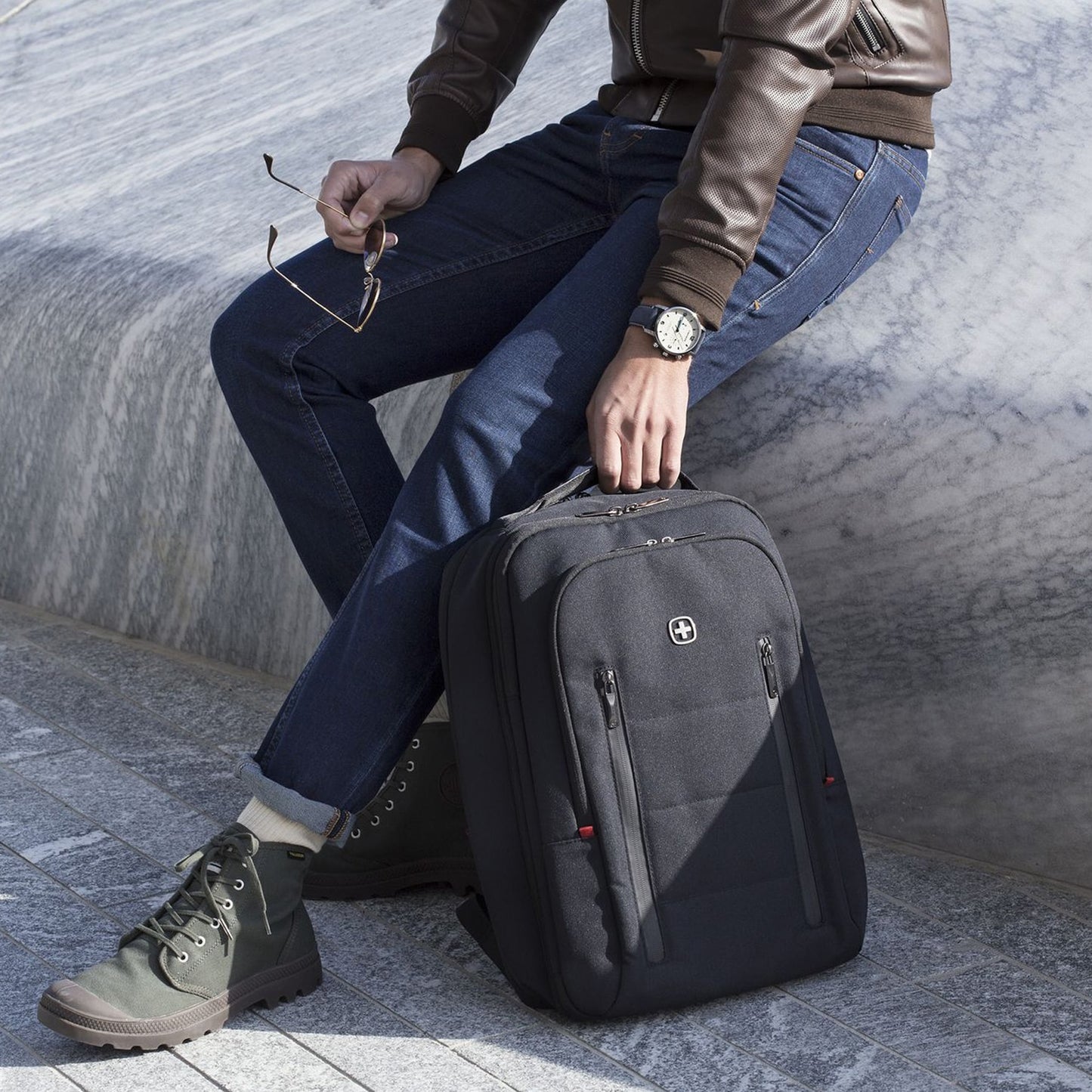 Plecak Wenger City Traveler 16 + 8 l - Black
