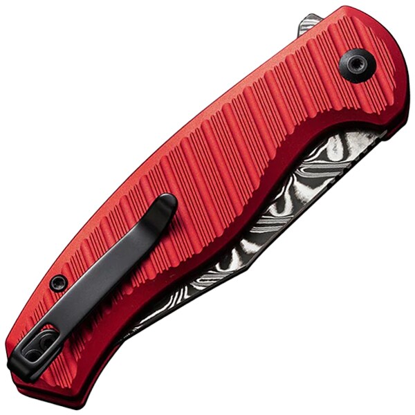 Nóż składany Civivi Stormhowl Damascus Aluminum - Red