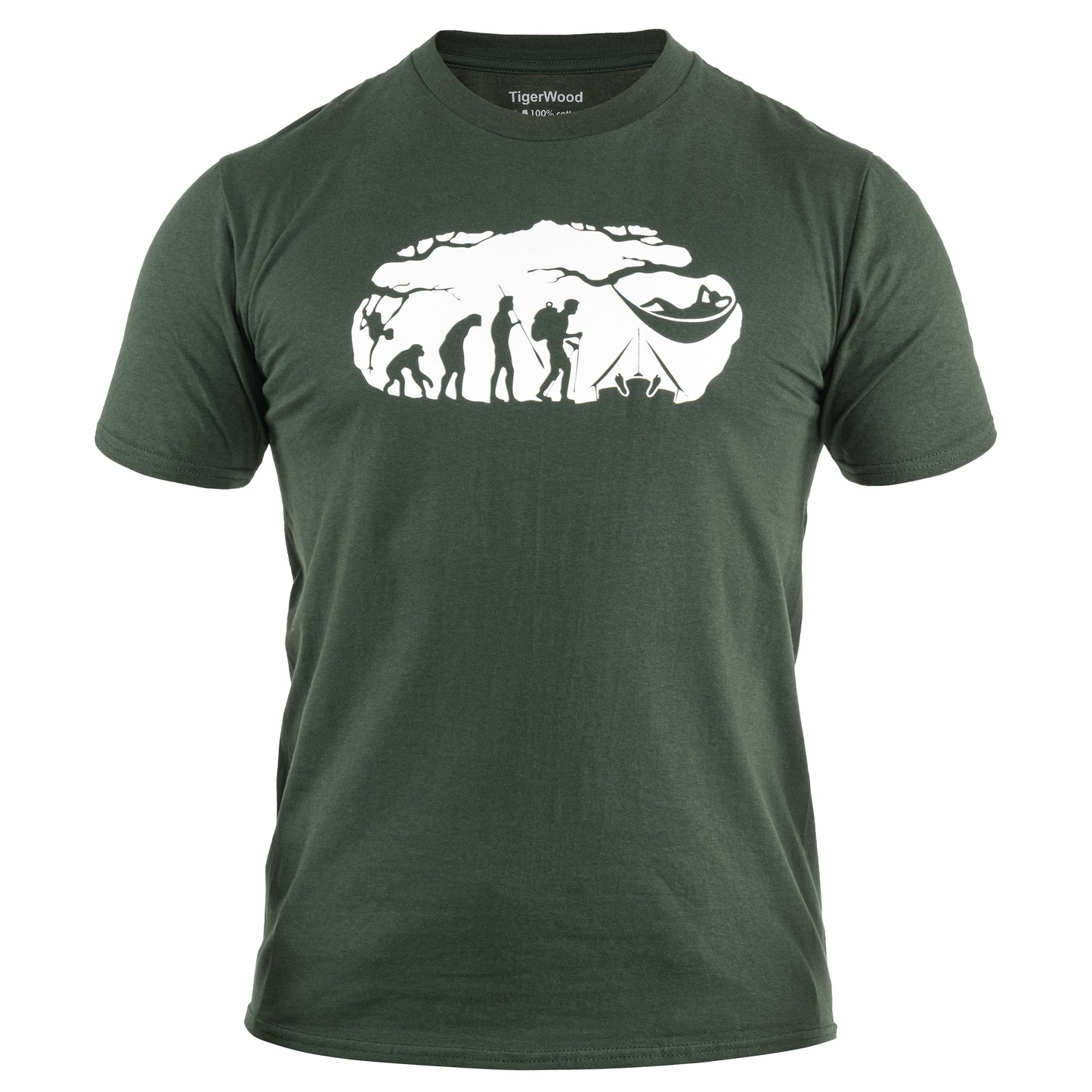 Koszulka T-Shirt TigerWood Bushcraft Evolution - Zielona