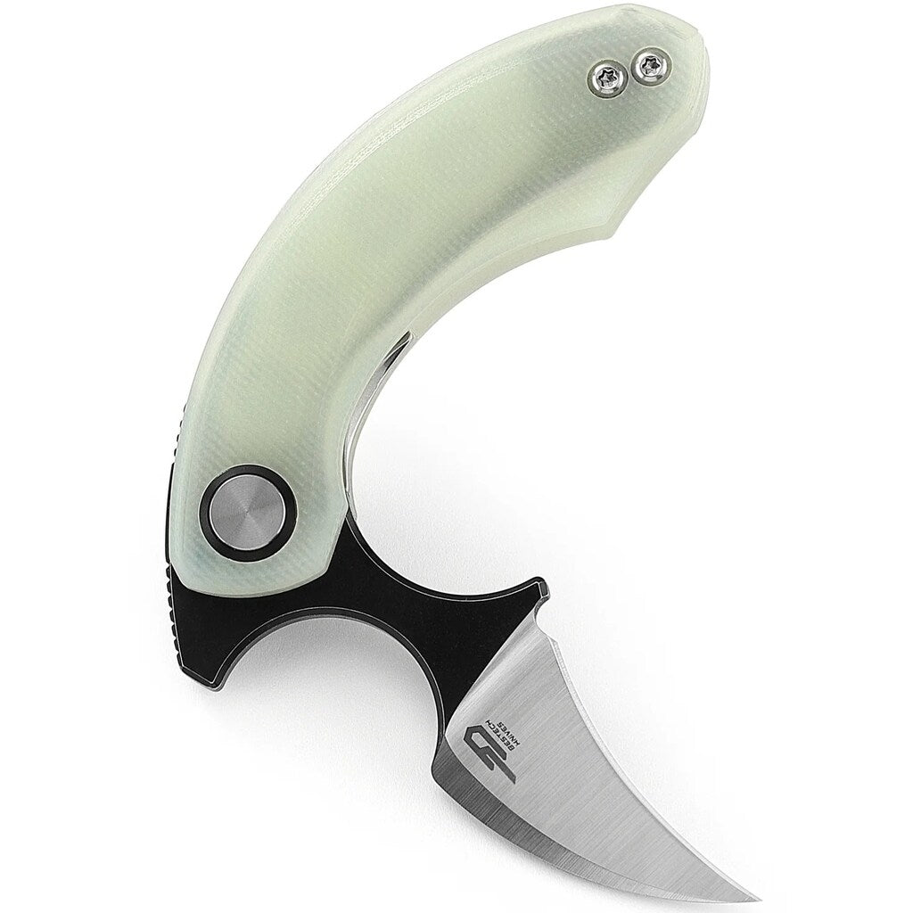 Nóż składany Bestech Knives Strelit - Two-Tone/Jade G10