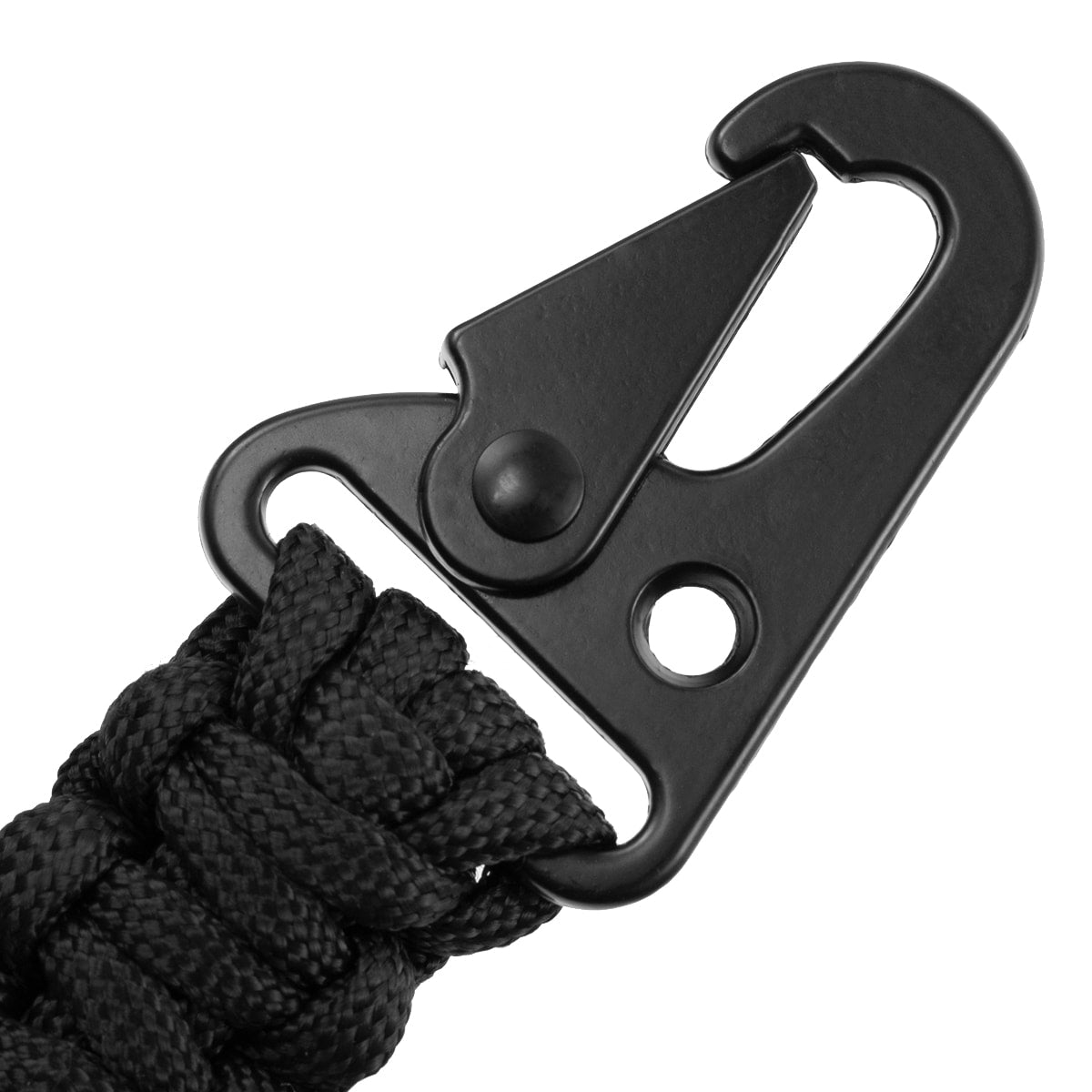 Brelok Badger Outdoor Paracord z krzesiwem - Black
