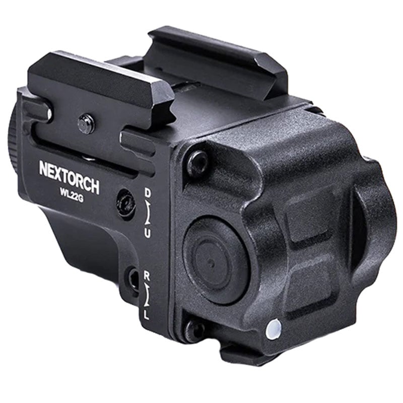 Latarka na broń z celownikiem laserowym Nextorch WL22G - 650 lumenów, Green Laser