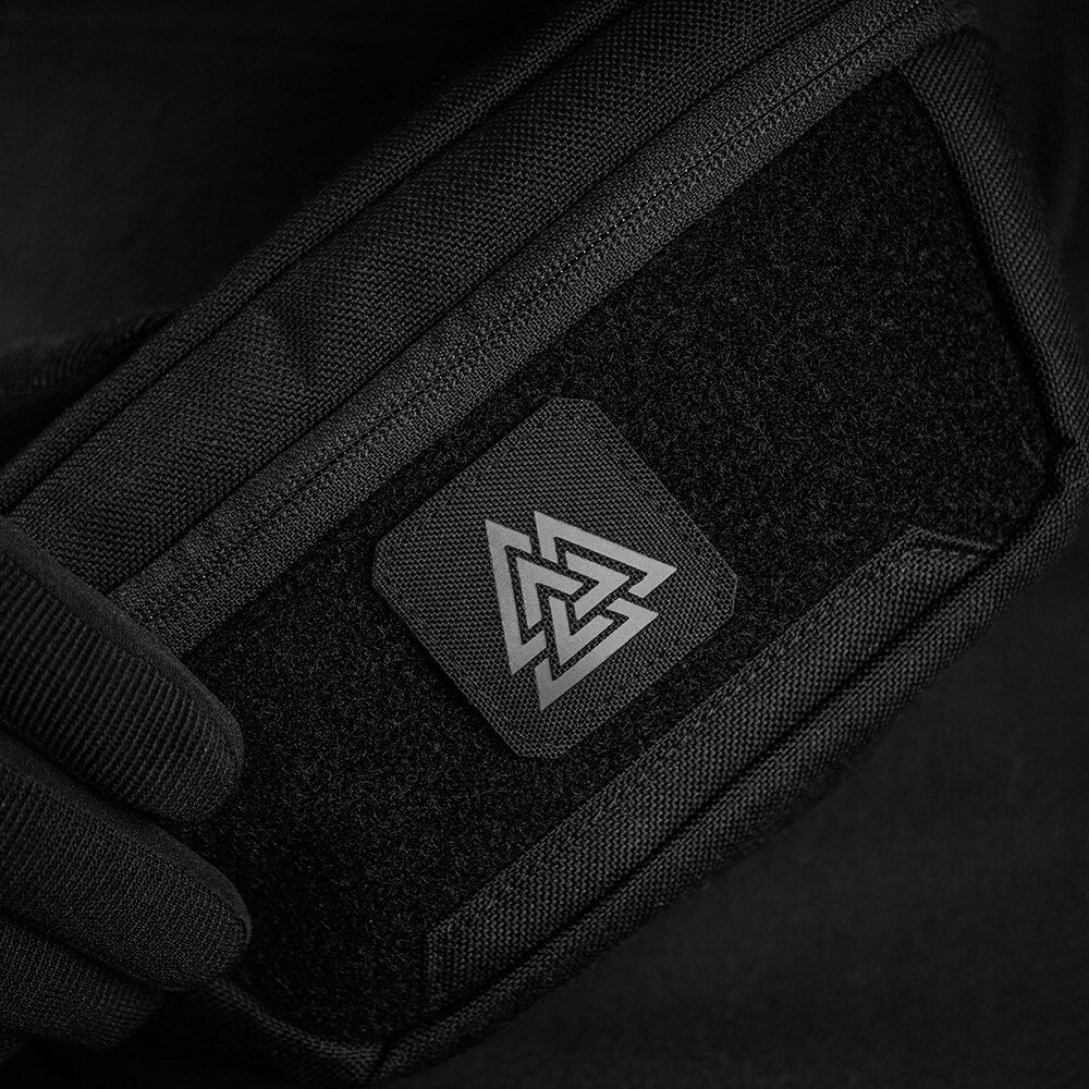 Naszywka M-Tac Valknut Laser Cut Black/Grey
